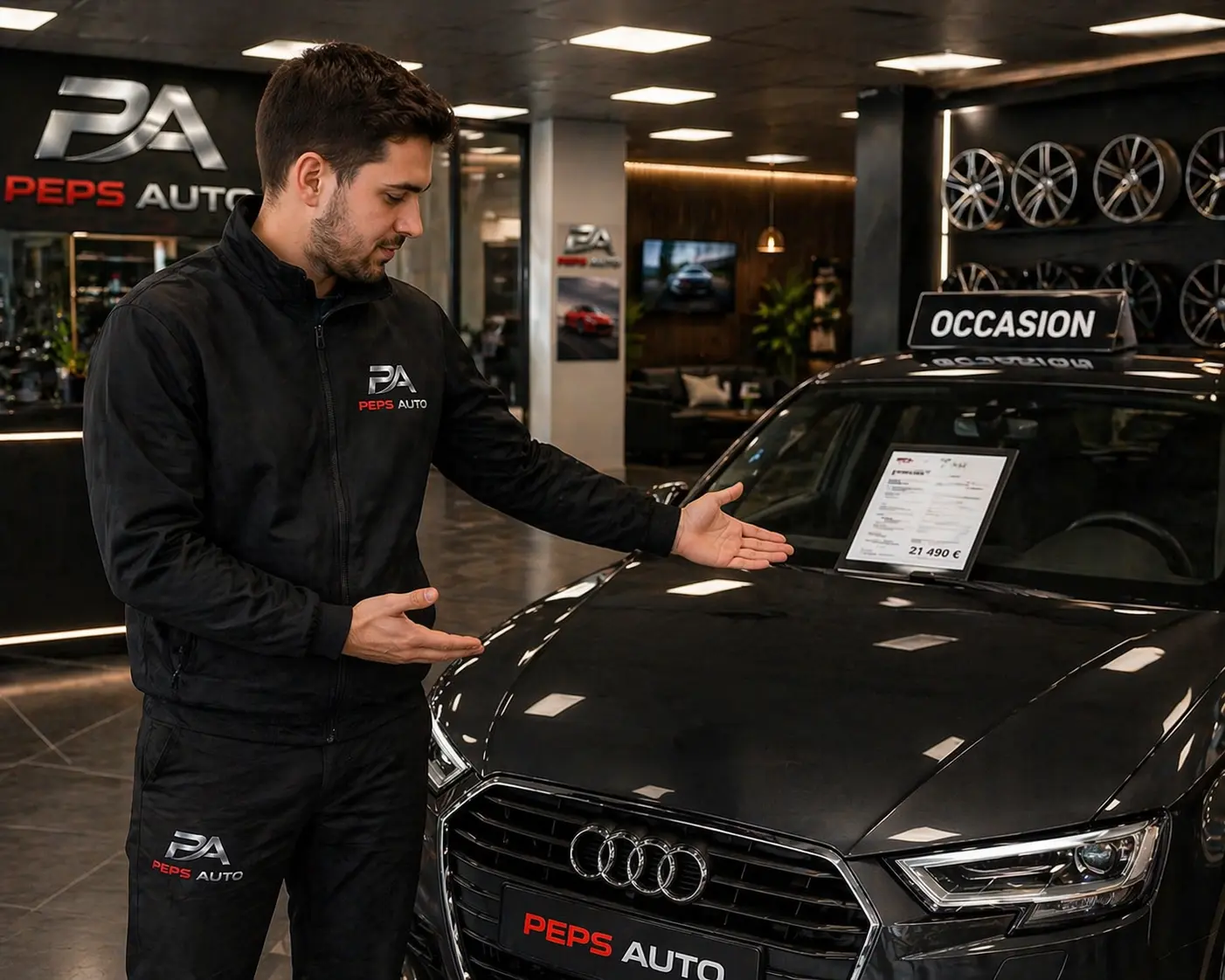 Véhicules d'occasion sélectionnés par Peps Auto