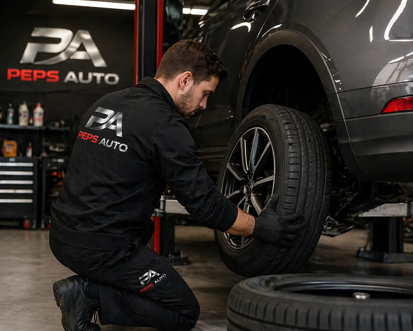Service pneus et gardiennage Peps Auto